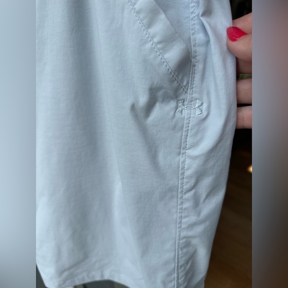 Under Armour Men’s Light Gray Flat Front Loose Fit Shorts Size 42 - Picture 5 of 7